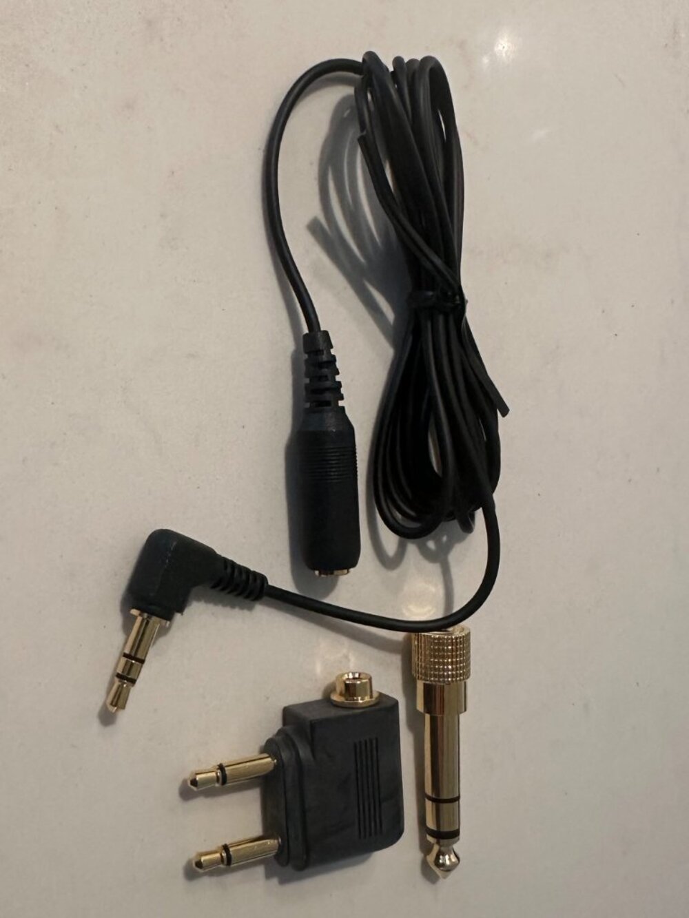 Bose QuietComfort15 3.5mm Audio Extension Cable, Airline Adapter & 1/4" Adapter